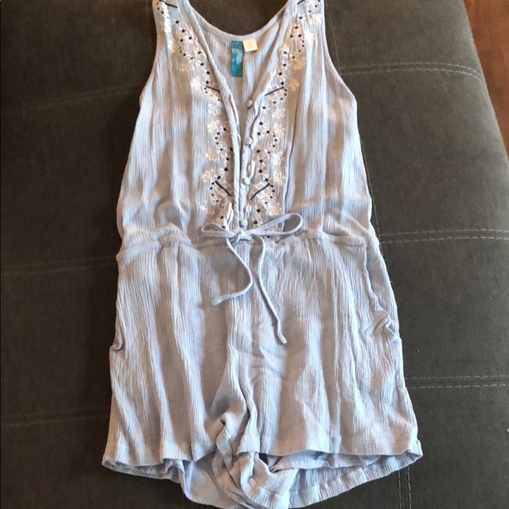 Blue romper size Small